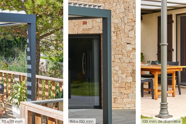 Poteau Alu Pour Pergola