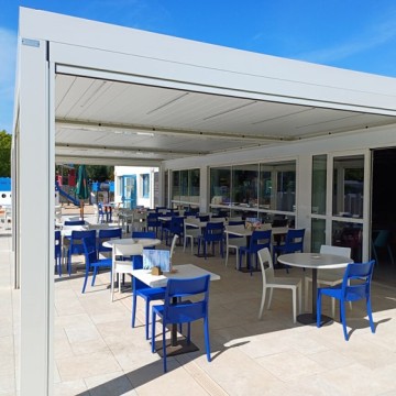 Pergola Bioclimatik à lames orientables