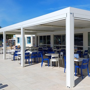 Pergola Bioclimatik à lames orientables