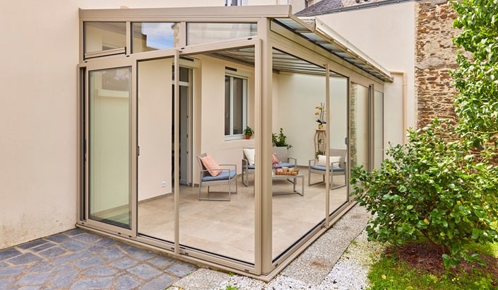 Véranda Architekt Verrière