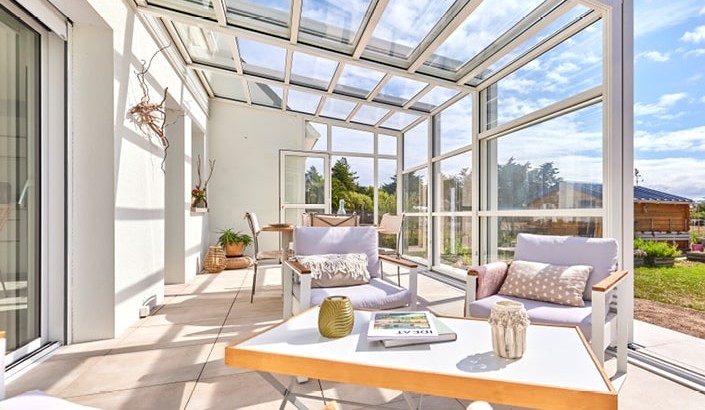 Abri de terrasse Graphik télescopique