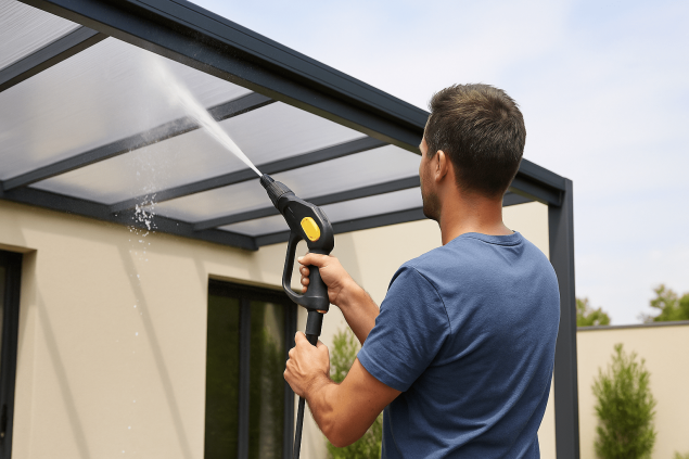 entretien toiture polycarbonate