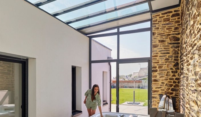Véranda Architekt Verrière