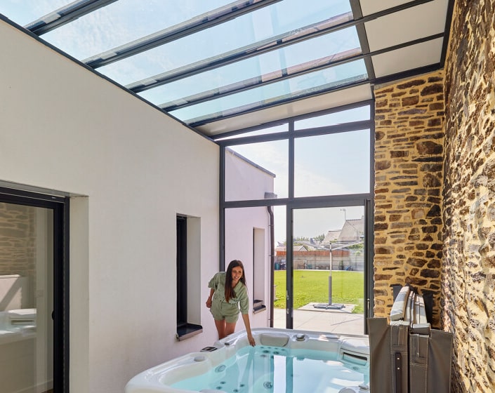 Véranda Architekt Verrière
