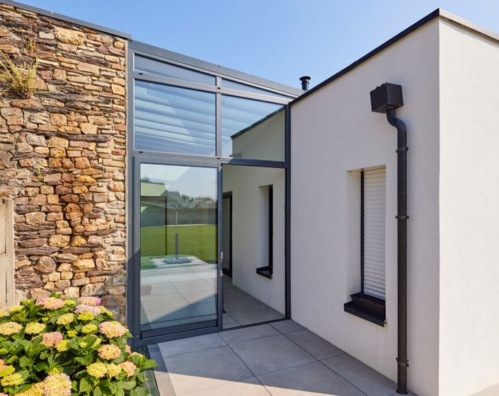 Véranda Architekt Verrière
