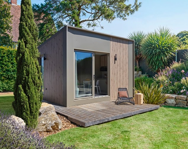 Studio de jardin extérieur