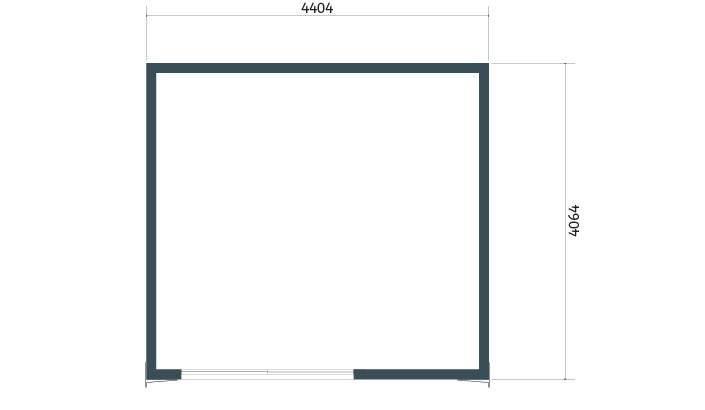 Studio de jardin ORIGAMI 20.QUATRE version "nu"