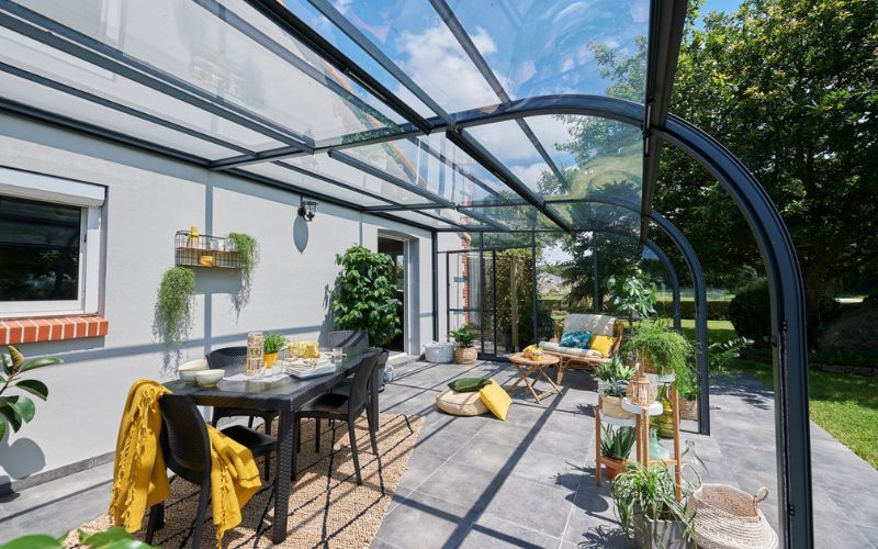 abri de terrasse panoramique