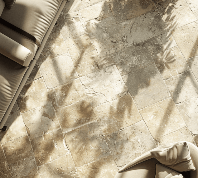 Carrelage en pierre
