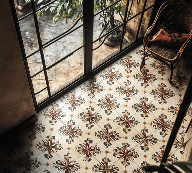 Les carreaux en ciment