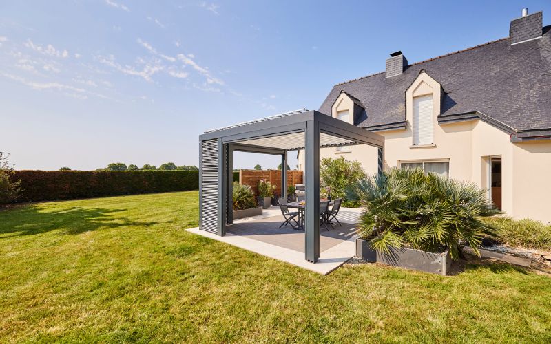 Pergola pour porte d&rsquo;entrée