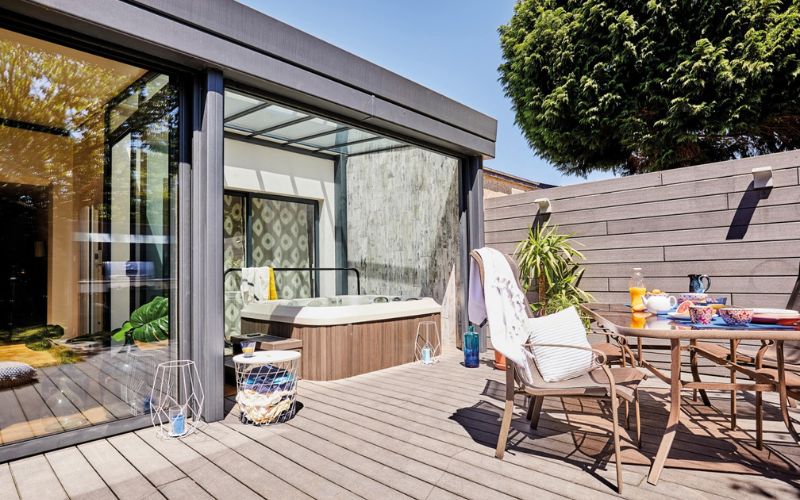 veranda epure moderne