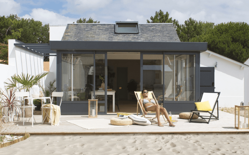 Une bonne isolation dans la véranda pour un plus grand confort 
