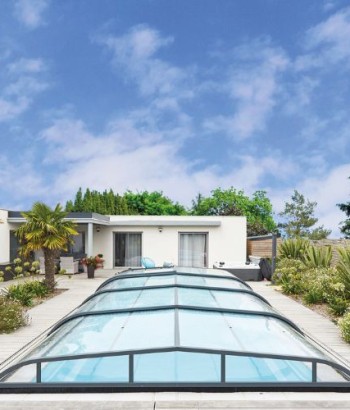 Abri de piscine Elliptik Bas