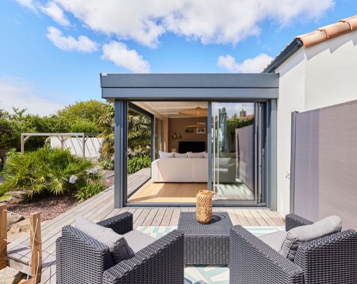 Véranda Épure Moderne