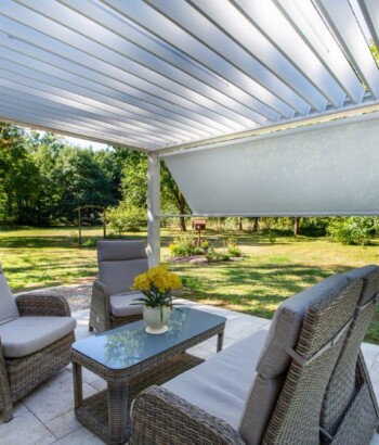 Pergola Bioclimatik à lames orientables