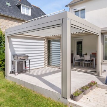 Pergola Bioclimatik à lames orientables