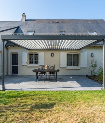 Pergola Bioclimatik à lames orientables