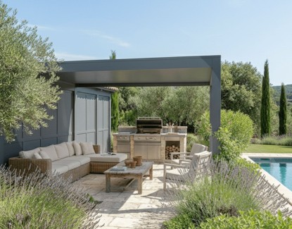 Pool house provençal