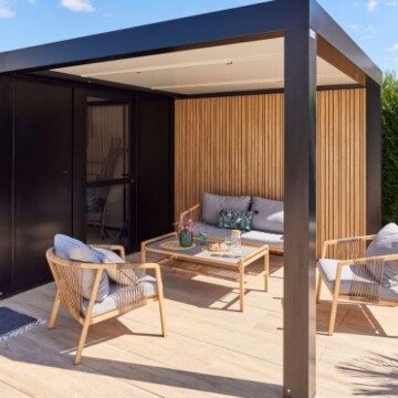 Pool house avec chambre