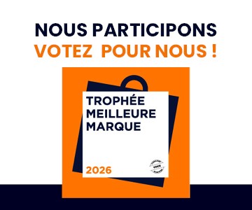 Votez pour nous pour le Trophée Meilleure Marque 2026