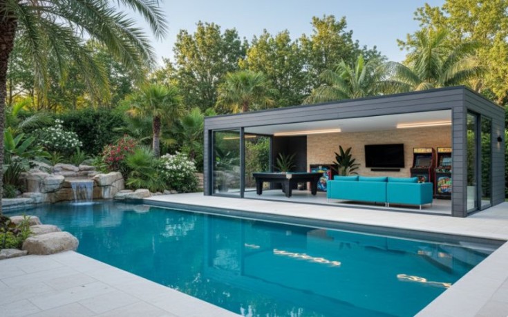 Entretien d’un pool house en composite
