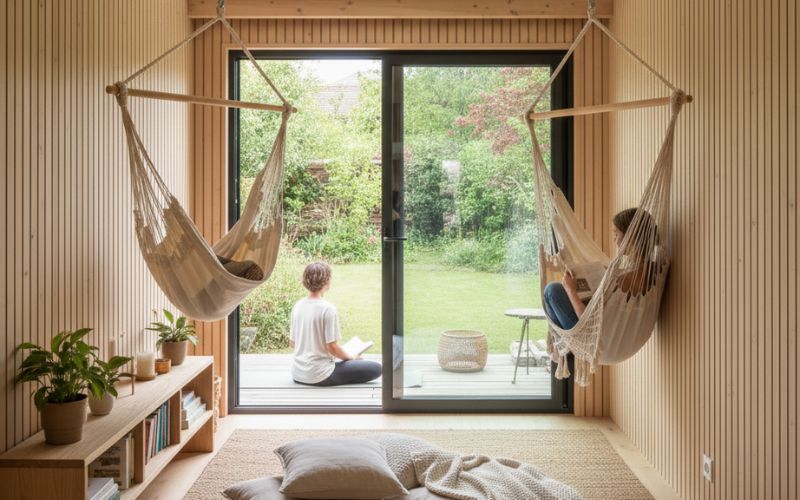 Une pièce de vie supplémentaire pour se détendre
