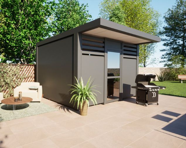 [ABRI DE JARDIN] CONFORT / Poteaux déportés