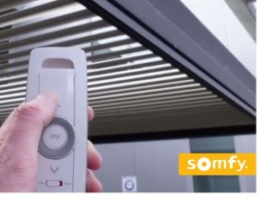 Lames à ouverture motorisées