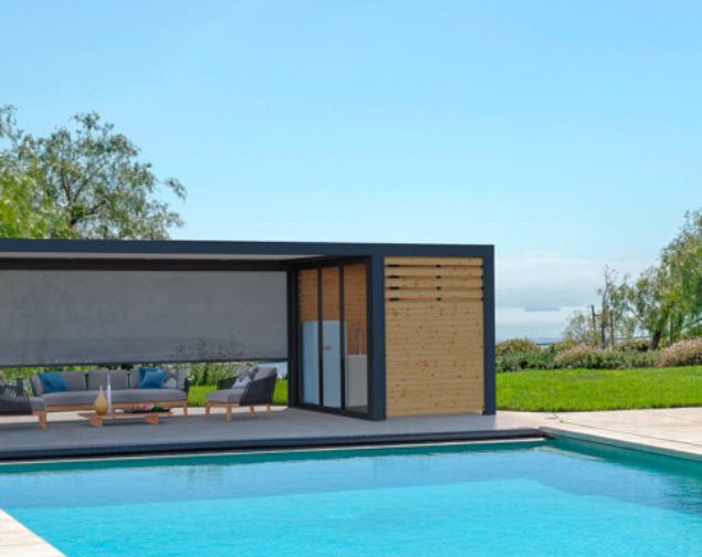 [ABRI DE JARDIN] STRUCTURE / Panneaux coulissants