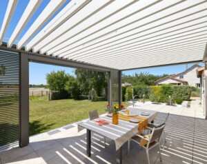 pergola bioclimatique lame