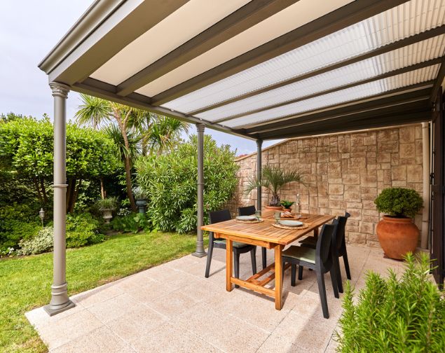 [PERGOLA] TOITURE / panneaux pleins