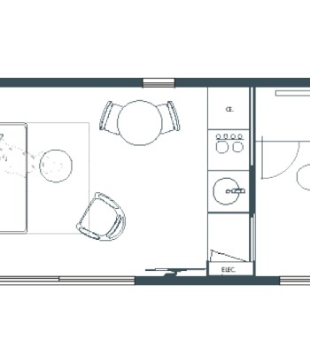 Studio de jardin ORIGAMI version « studio » 20 m²