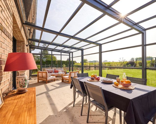 [ABRI DE TERRASSE] STRUCTURE / Remplissage de la toiture