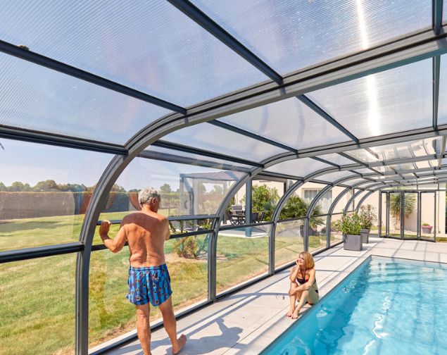 [ABRI DE PISCINE] STRUCTURE / Remplissage