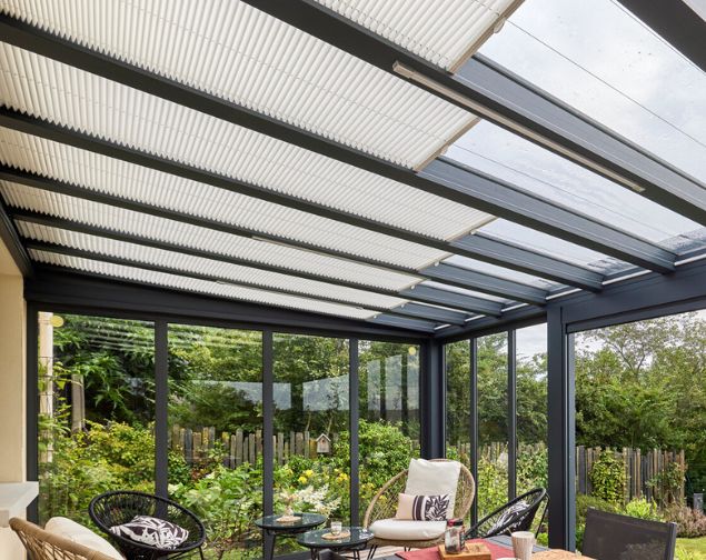 [ABRI DE TERRASSE] CONFORT / Stores de toiture