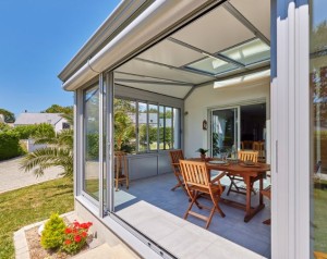 Véranda classique éléganz gustave rideau