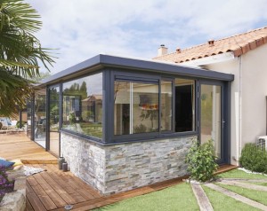 Muret maçonné en briquettes