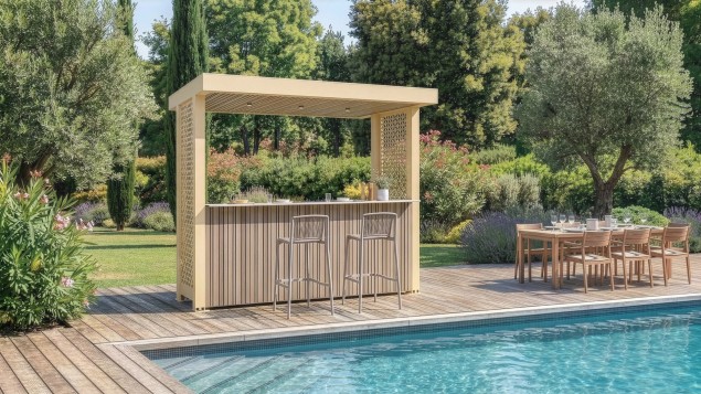 cuisine d'été aluminium