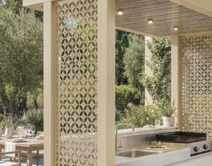 Évier cuisine d’été