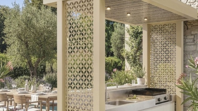 cuisine d'été aluminium