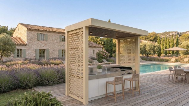 cuisine d'été aluminium