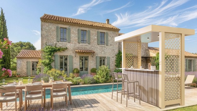 cuisine d'été aluminium