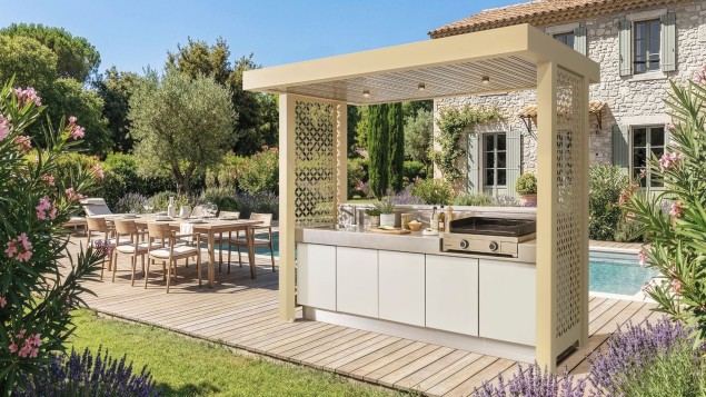 cuisine d'été aluminium