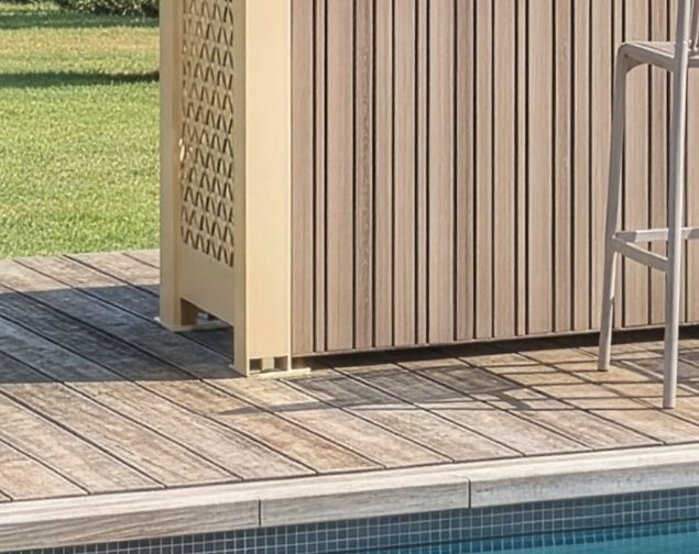 évacuation d'eau cuisine d'été