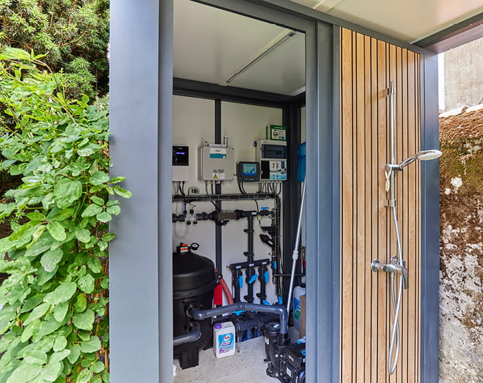 Abri de jardin Local Technique