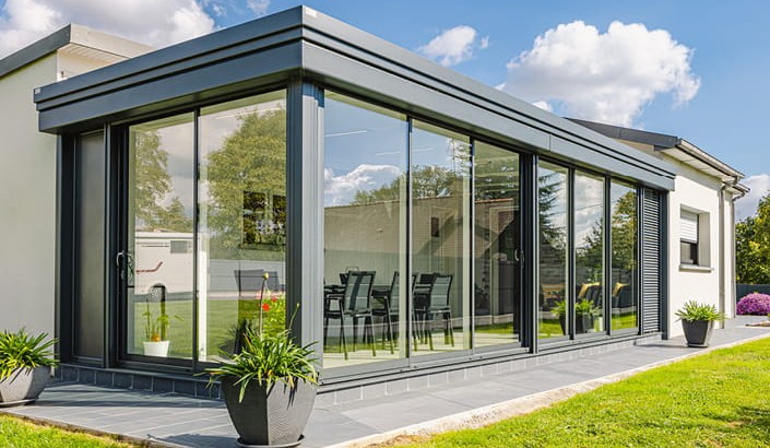 Véranda Épure Moderne