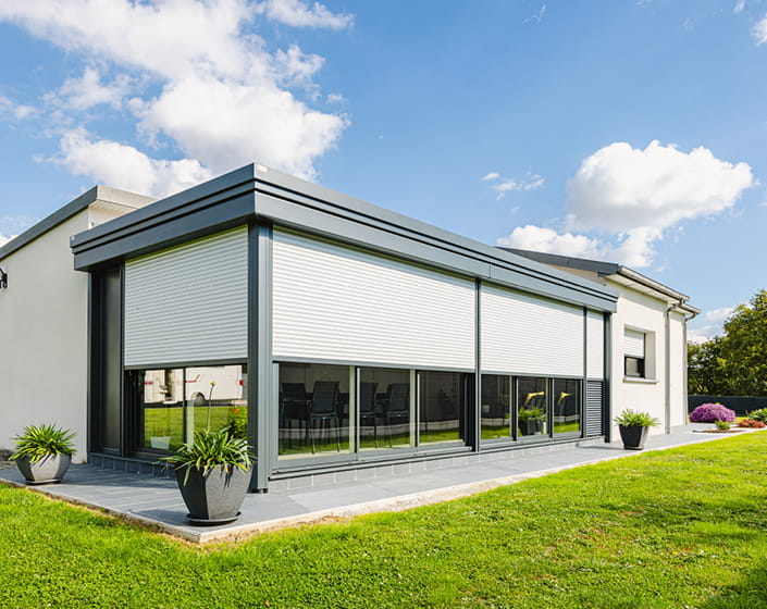 Véranda Épure Moderne