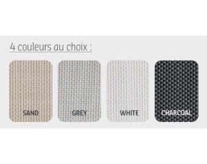 4 coloris pour la toile de vos stores