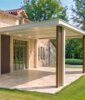 Pergola Bioclimatique à lames orientables